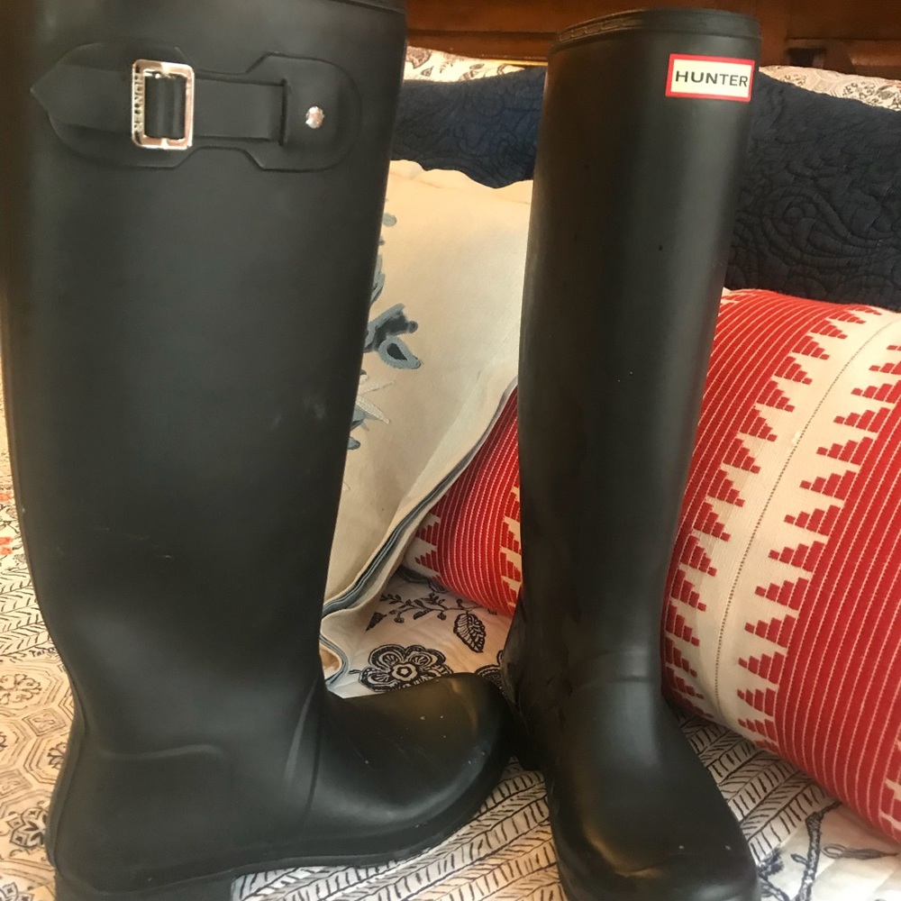 Hunter rain boots